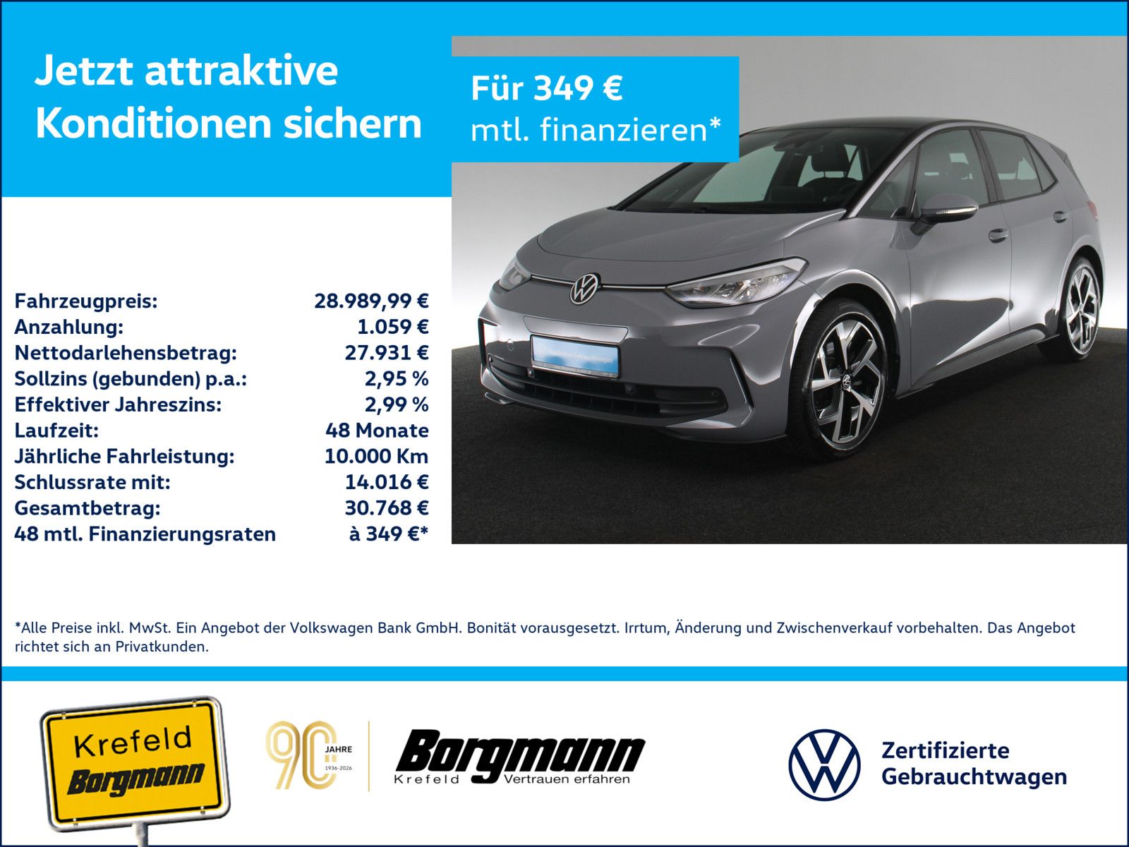 Volkswagen ID.3 Pro LED SCHEINWERFER NAVI SHZ PDC KLIMA foto 1