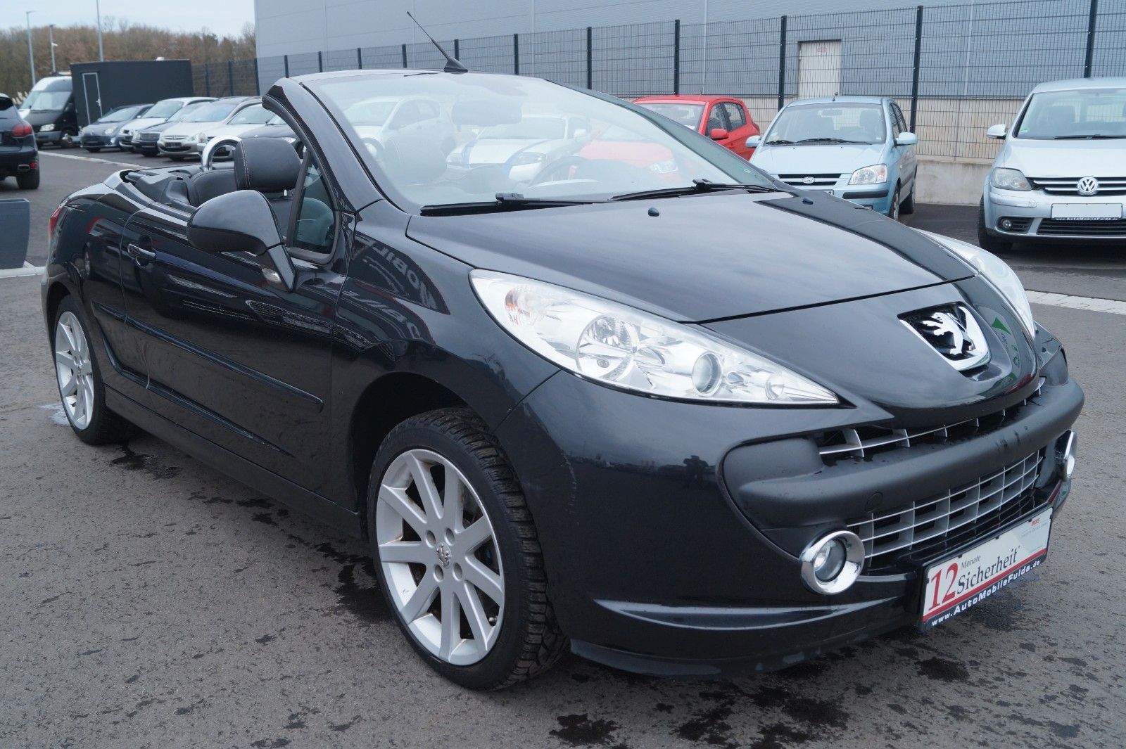 Fahrzeugabbildung Peugeot 207 CC Cabrio-Coupe Roland Garros