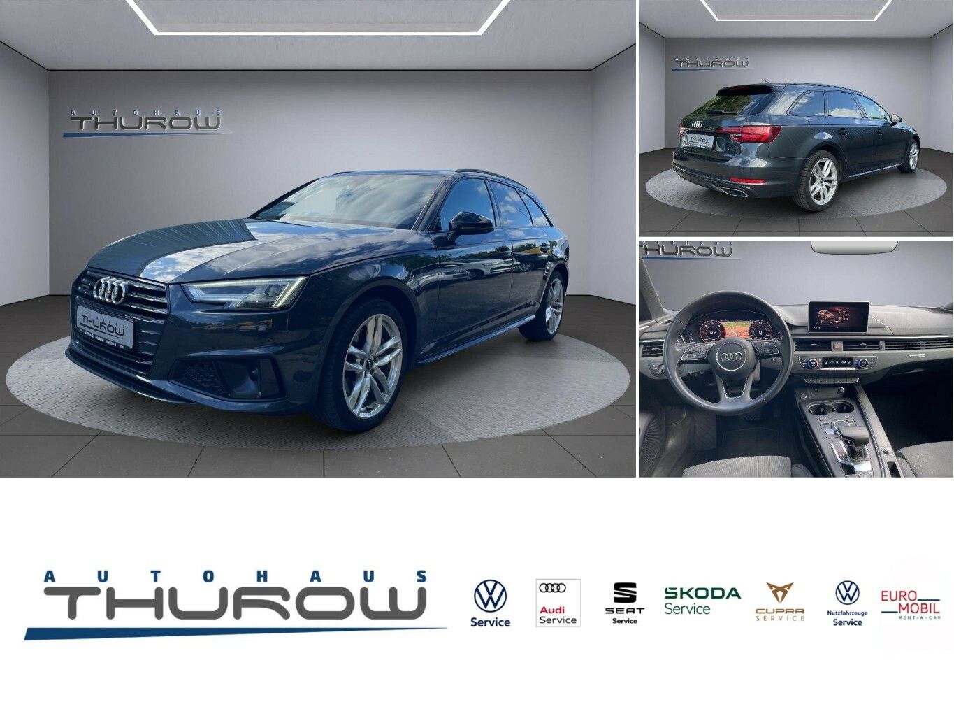 Audi A4 Avant 40 TDI quattro sport S-Line Black AZV P