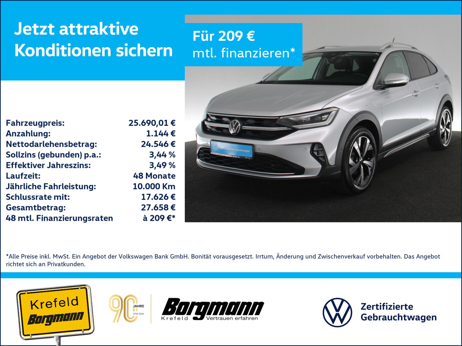 Volkswagen Taigo 1.0 TSI Style AHK MATRIX-LED ACC NAVI SHZ foto 1