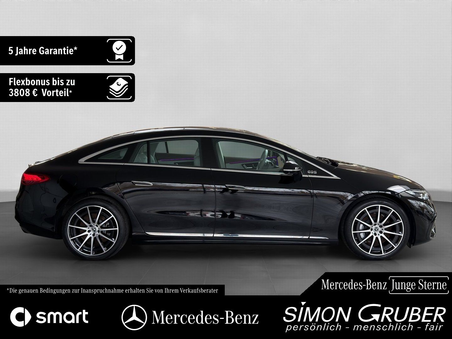 Fahrzeugabbildung Mercedes-Benz EQS 450+ AMG Pano Hyper HUD HAL Massage Sitzklim