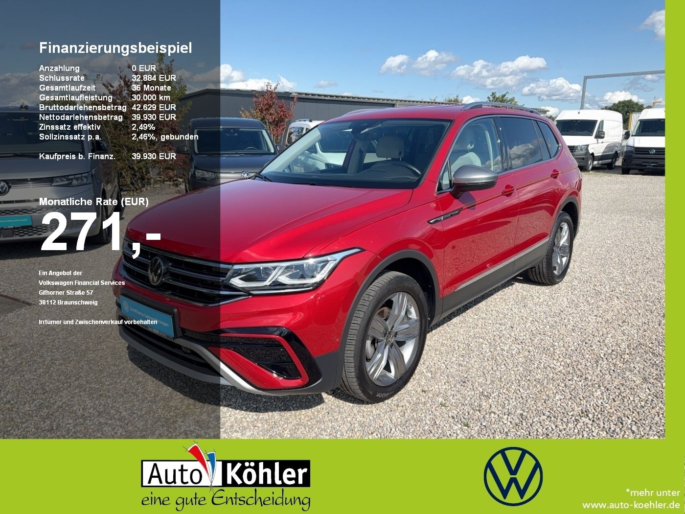 Volkswagen Tiguan Allspace Elegance TDi DSG Top-Ausstattung