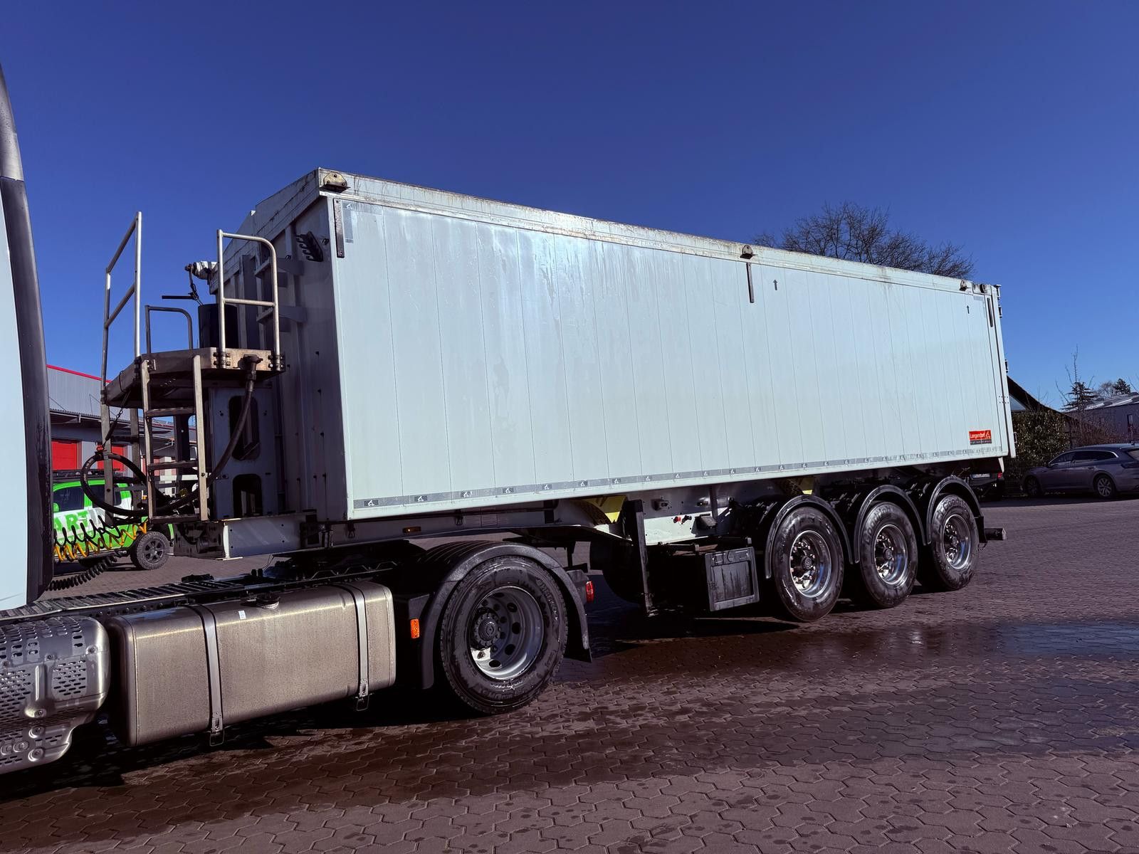 Fahrzeugabbildung Langendorf SK 24 Aluminium Kippmulde 40m³ Alu Felgen Top