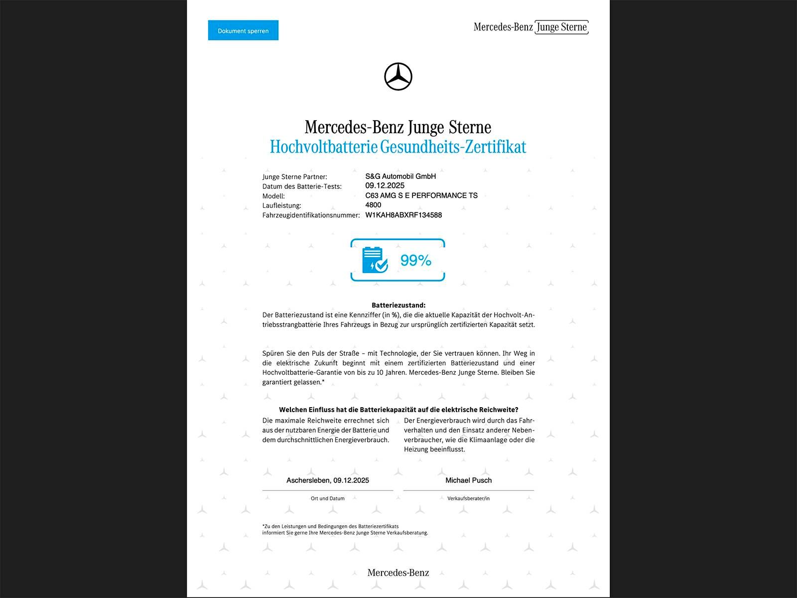 Mercedes-Benz C 63 AMG S E PERFORMANCE T 360°+AHK+Pano+HUD imagem 2