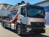 Mercedes-Benz ACTROS 2546 6x2 Abrollkip Kran Palfinger Q150Z95 - Mercedes-Benz Actros 2546
