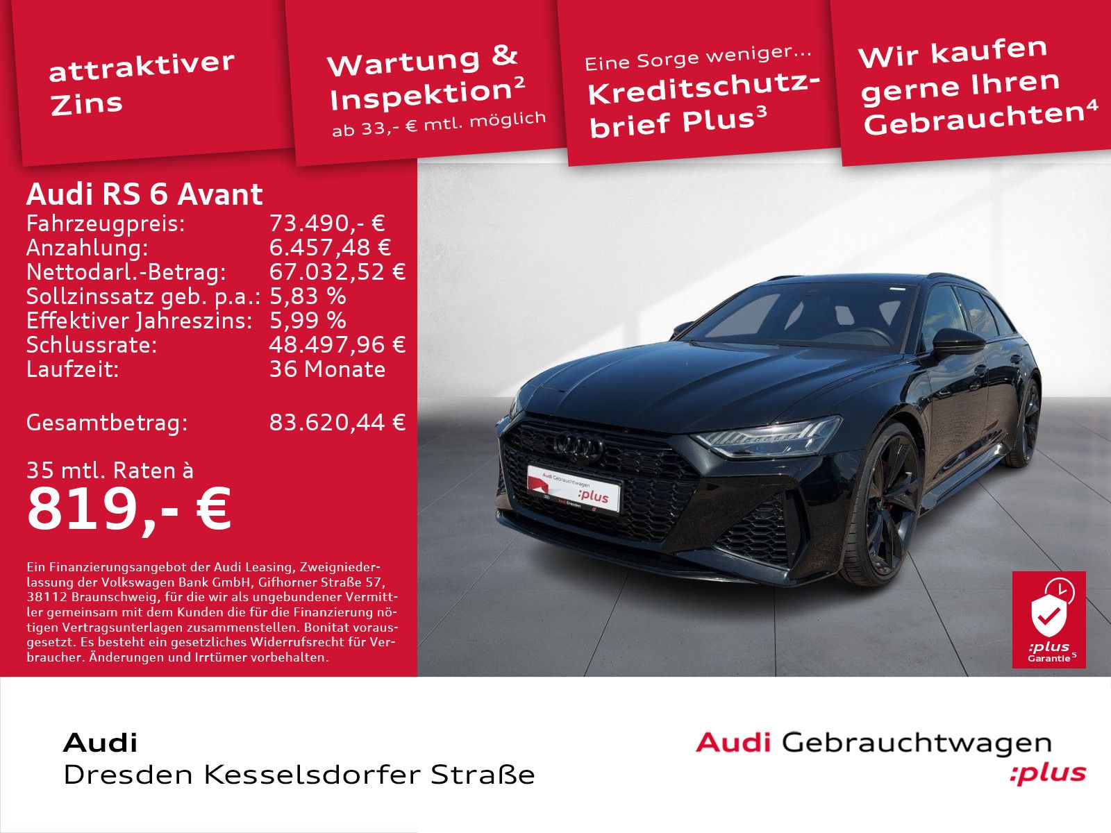 Audi RS 6 Avant 4.0 TFSI Q. Kamera Pano Matrix AHZV N foto 2