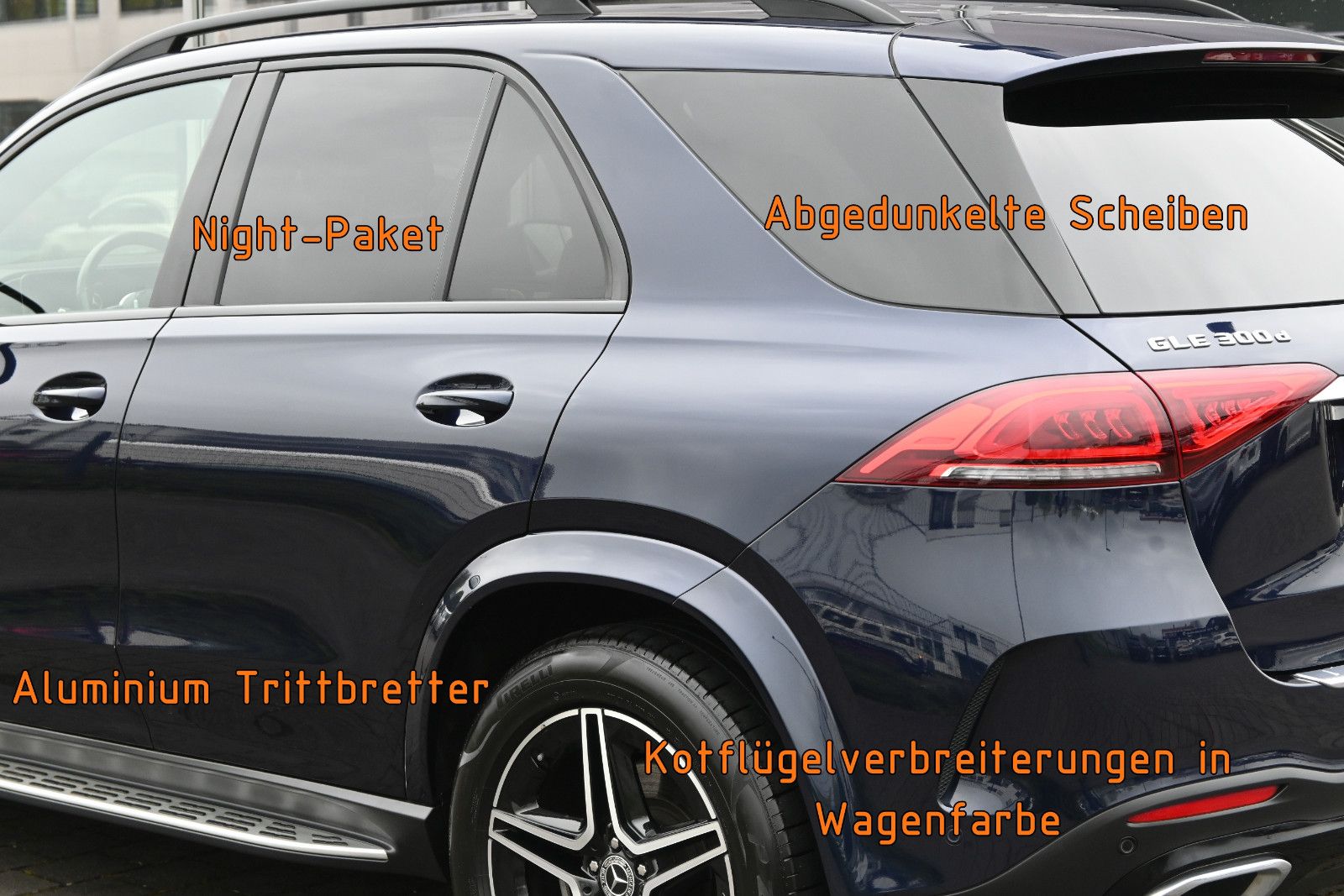 Fahrzeugabbildung Mercedes-Benz GLE 300 d 4M AMG Line °UVP 96.847€°ACC°AHK°360°