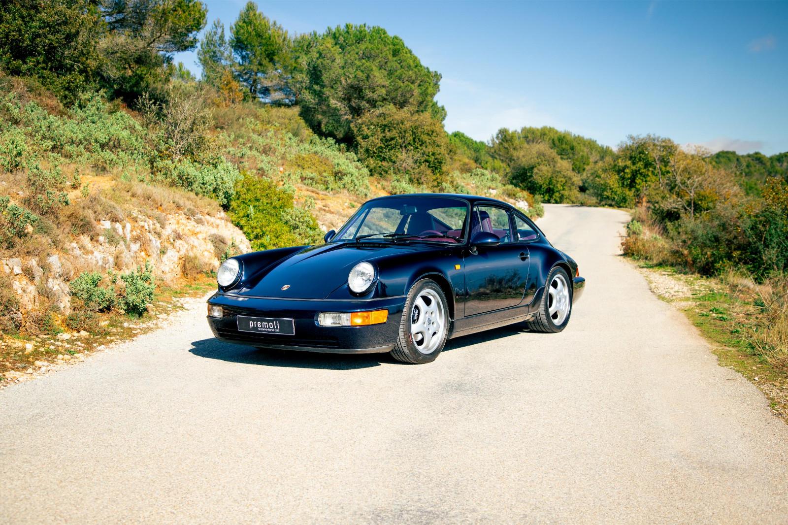 Porsche 964 Carrera 2 Coupè/MAGENTA LEDER