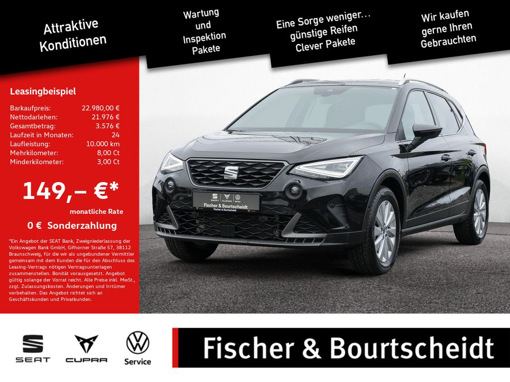 Seat Arona 1.0 TSI FR NAV KAM PDC SHZ LED