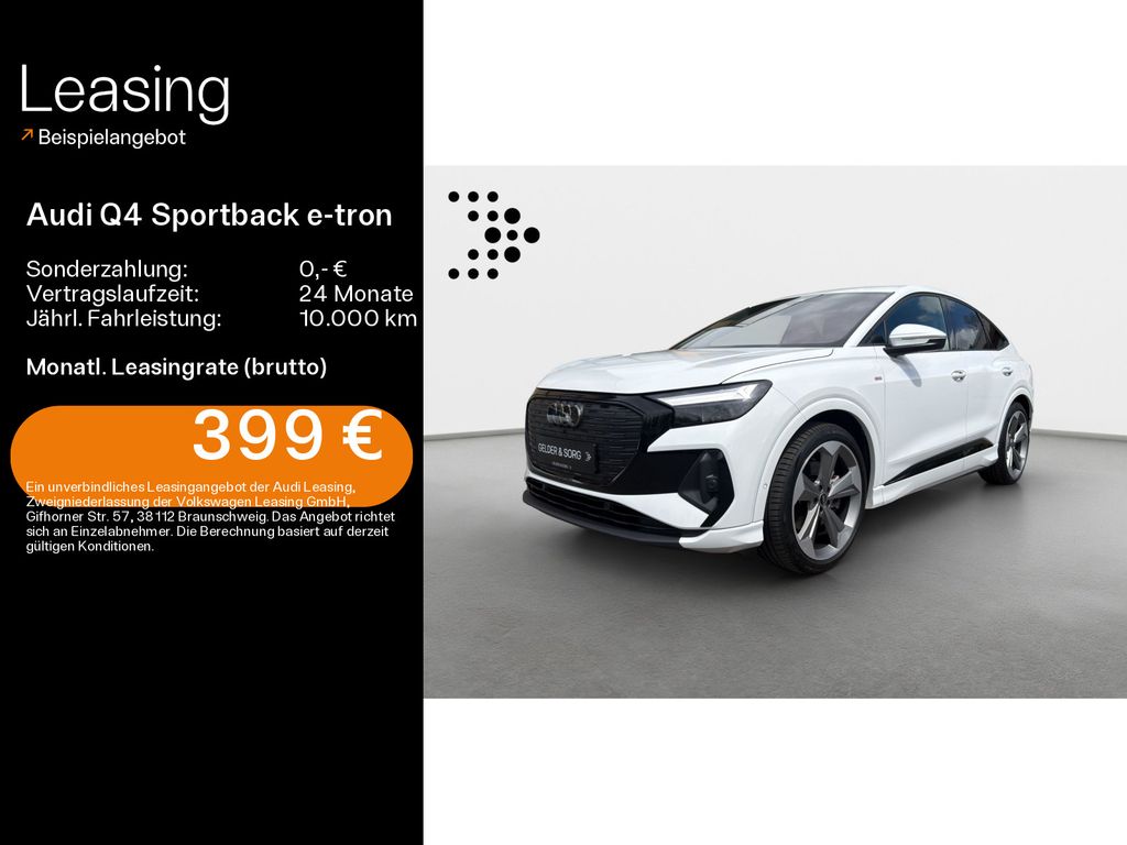 Audi Q4 Sportback 50 e-tron qu. S-line|ACC|LED|Pano