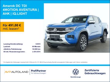 Volkswagen Leasingangebot: Volkswagen Amarok DC TDI 4MOTION AVENTURA | AHK | IQ.LIGHT
