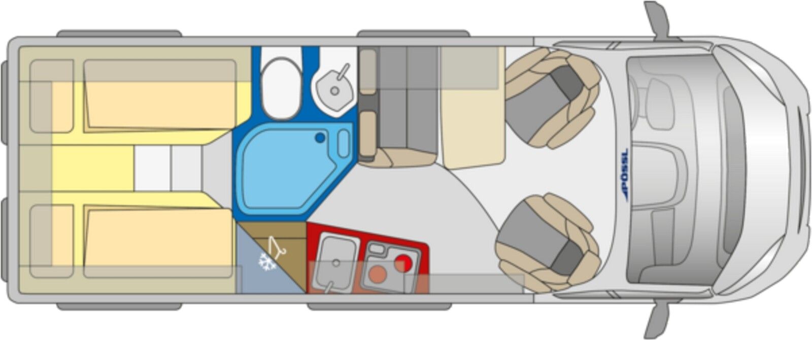 Fahrzeugabbildung Pössl Roadcruiser Citroen 140 PS Maxi,Rahmenfenster