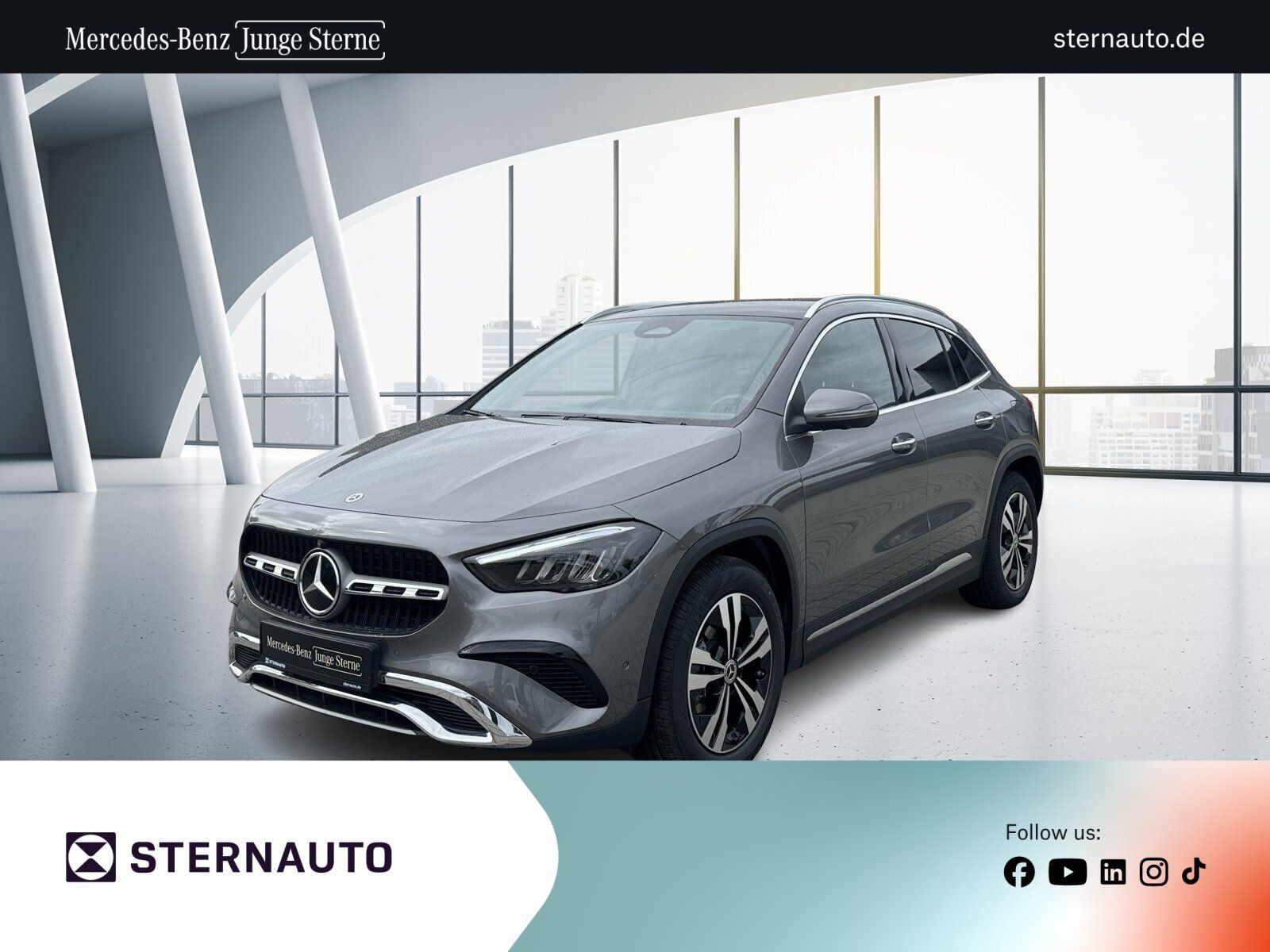 Mercedes-Benz GLA 200 Prog Distr 360 LED Spur AHK Totw WinterP