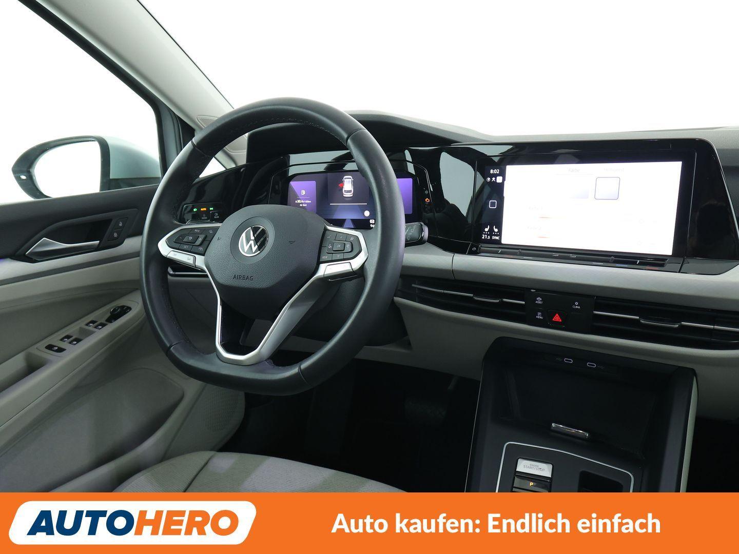 Volkswagen Golf VIII 1.0 eTSI Life Aut.*LED*NAVI*ACC*PDC*, миниатюра 12