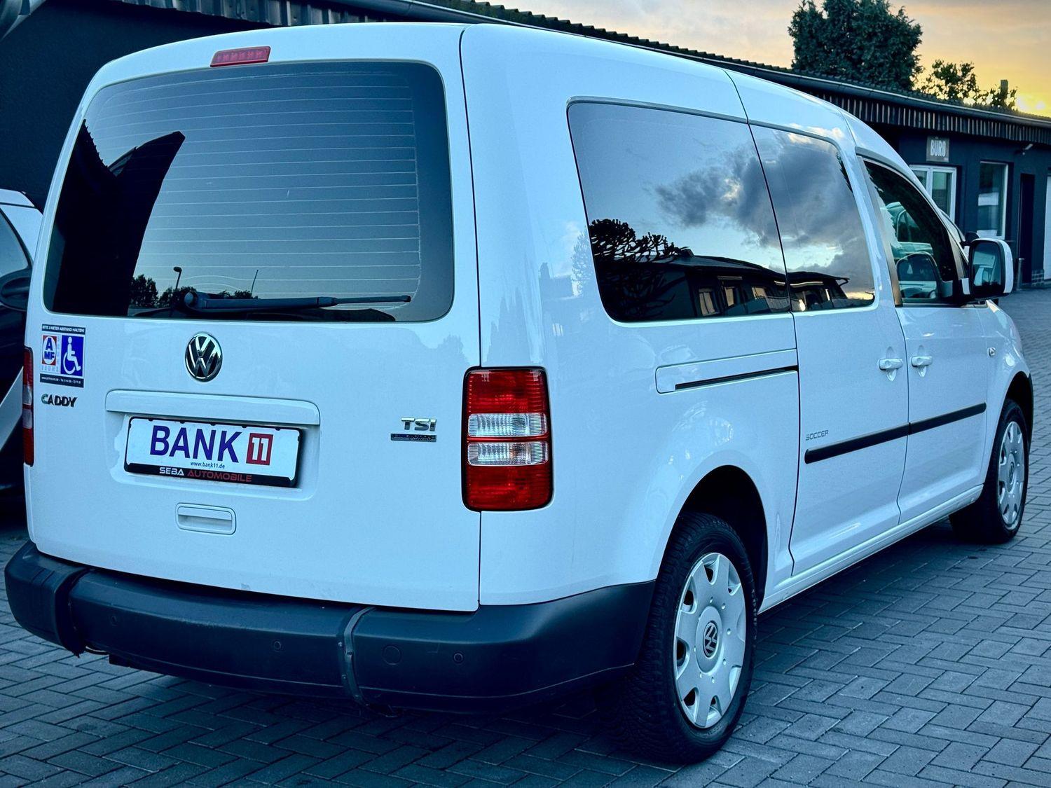 Volkswagen Caddy Maxi Soccer 'Behindertengerecht-Rampe'5-Si