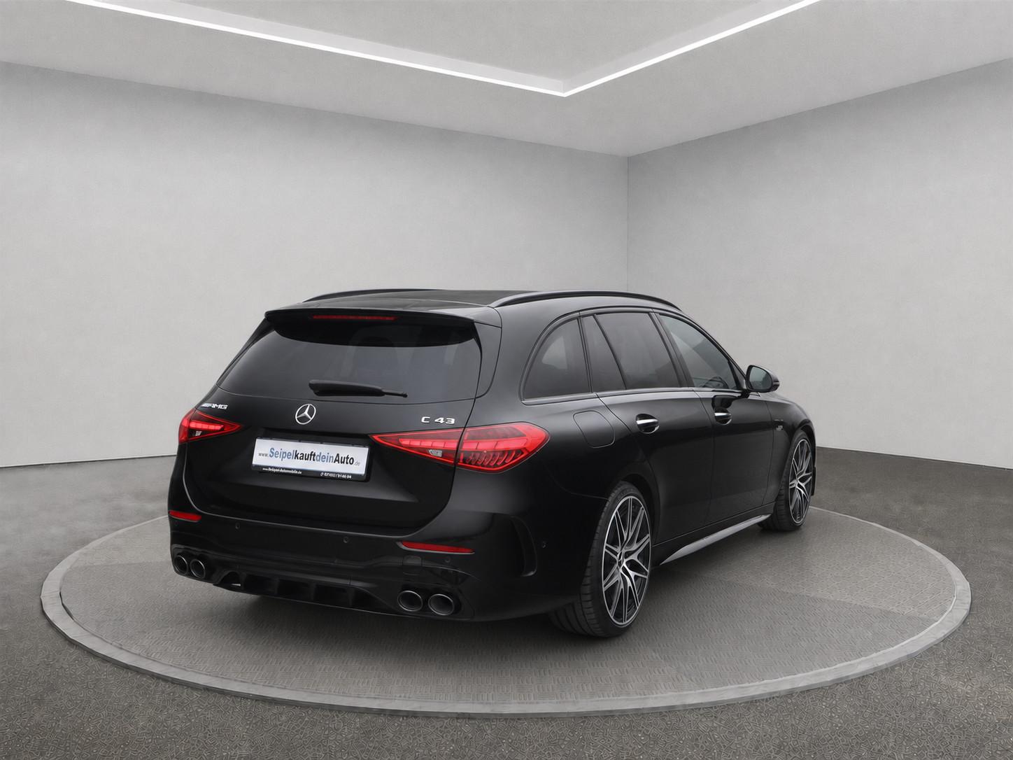 Mercedes-Benz C 43 AMG T 4M PANO/CARBON/DIST/360°/HUD/NIGHT/