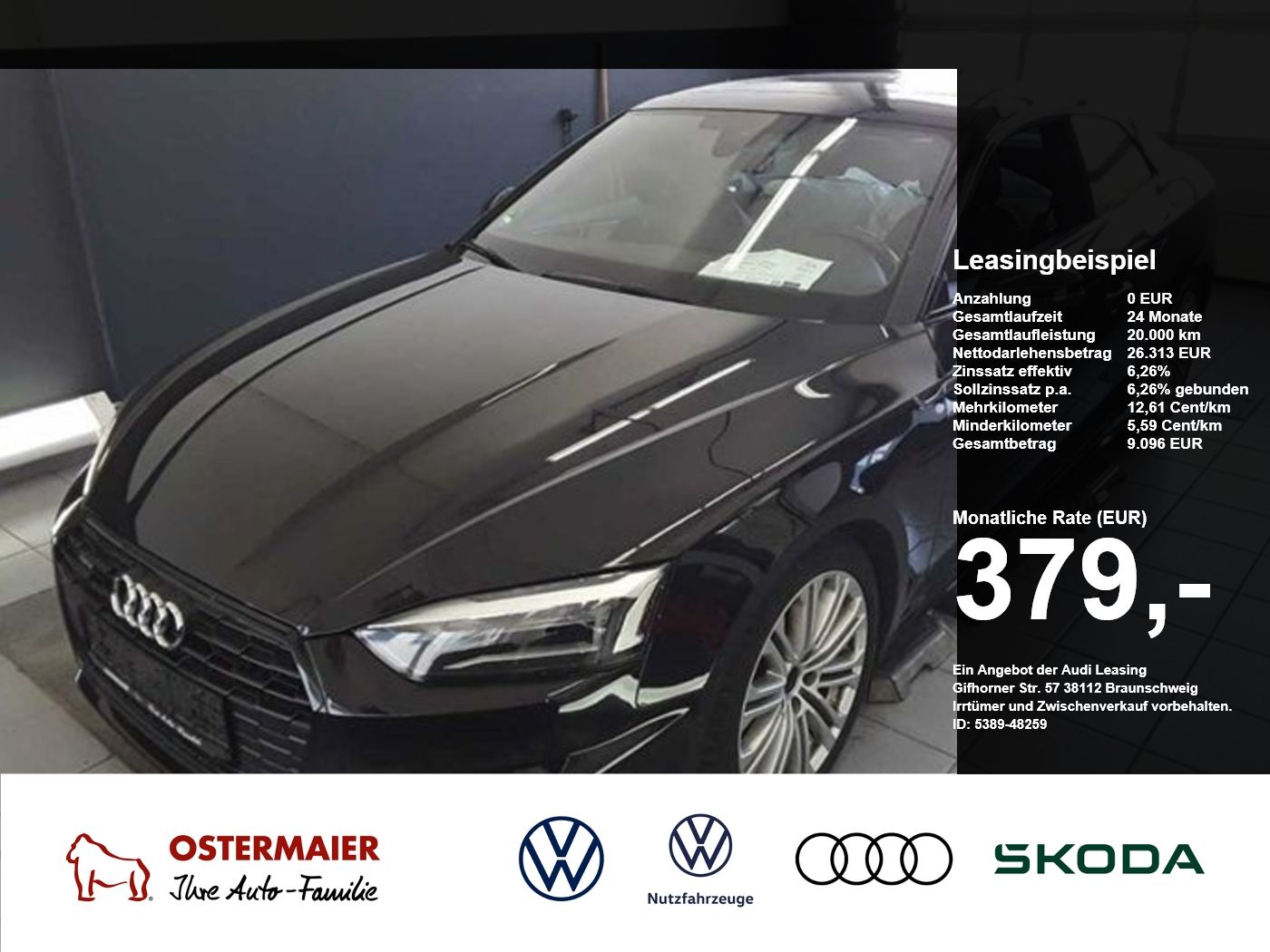 Audi A5 Coupé Advanced 40TDI 204PS QUATTRO PANO.KAMER