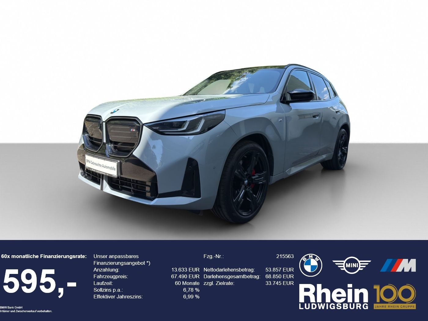 BMW X3 M50 xDrive M Sport Pano LED Klima DAB H&K