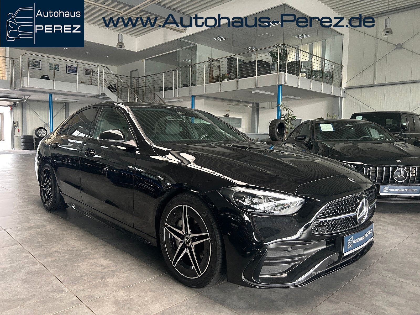 Mercedes-Benz C 200 d AMG DISTRONIC-NIGHT-360°-APPLE-ANDROID