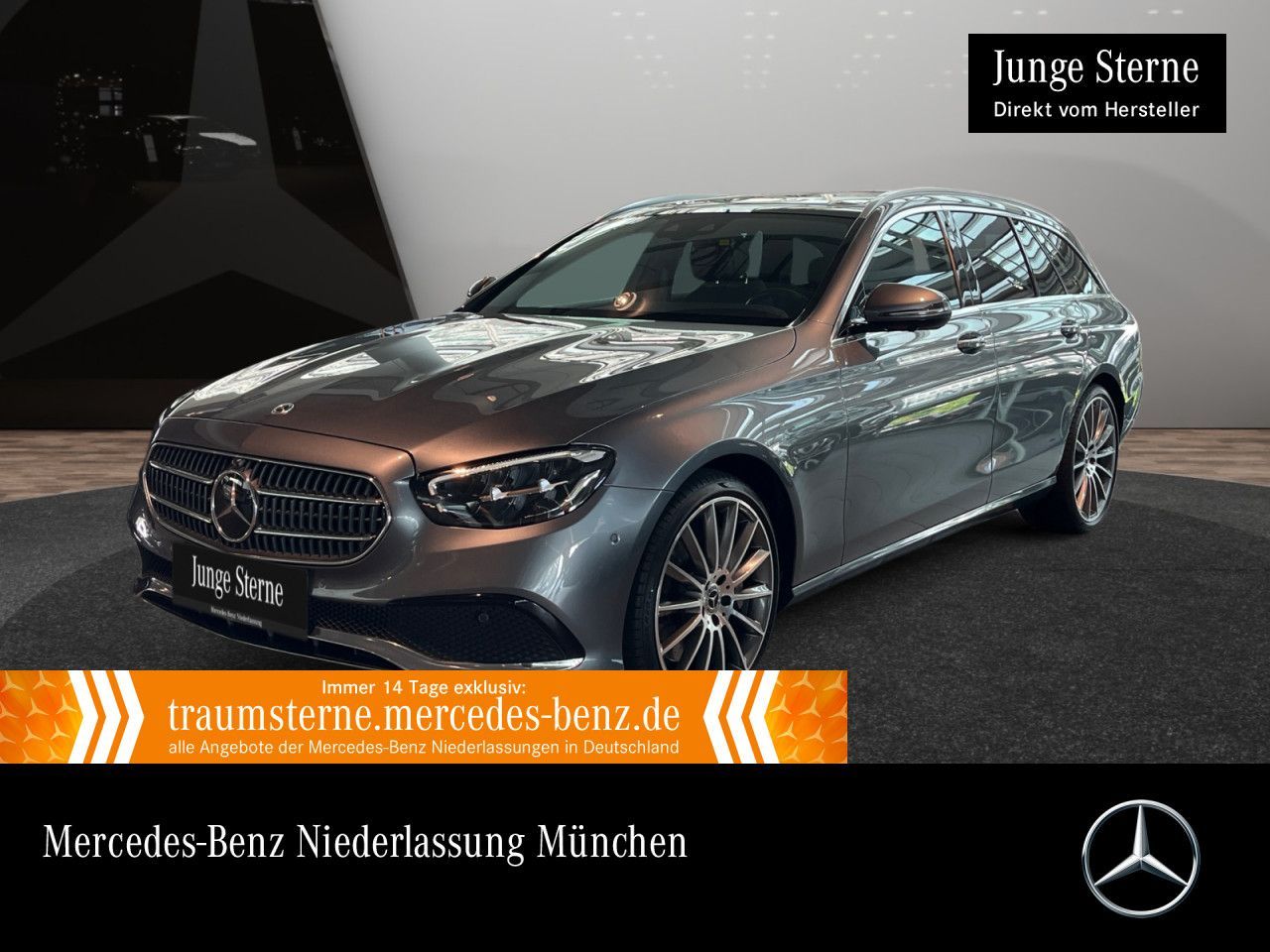 MERCEDES-BENZ E 400 d 4M T AVANTGARDE/EXCLUSIVE/Fahrass/Pano