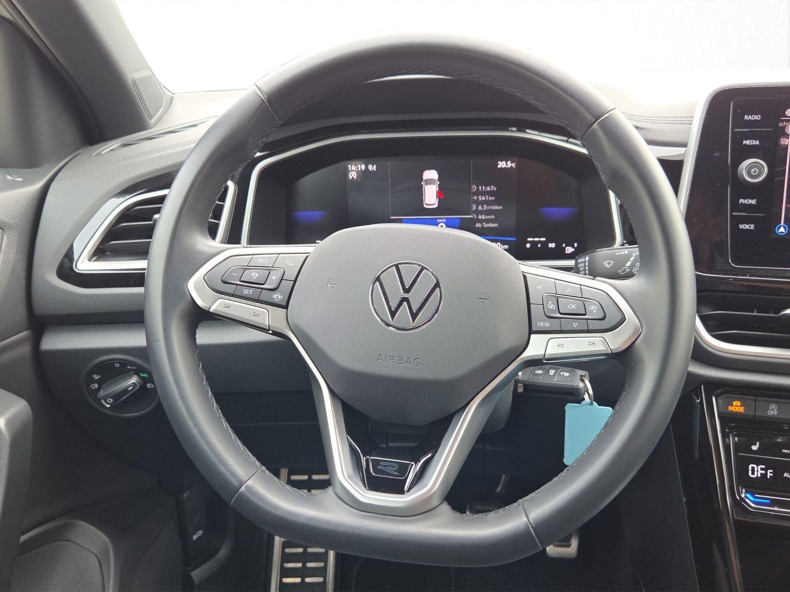 Volkswagen T-Roc 1.0 TSI R-Line *Navi*AHK*Kamera*LED+*SHZ*E, миниатюра 9