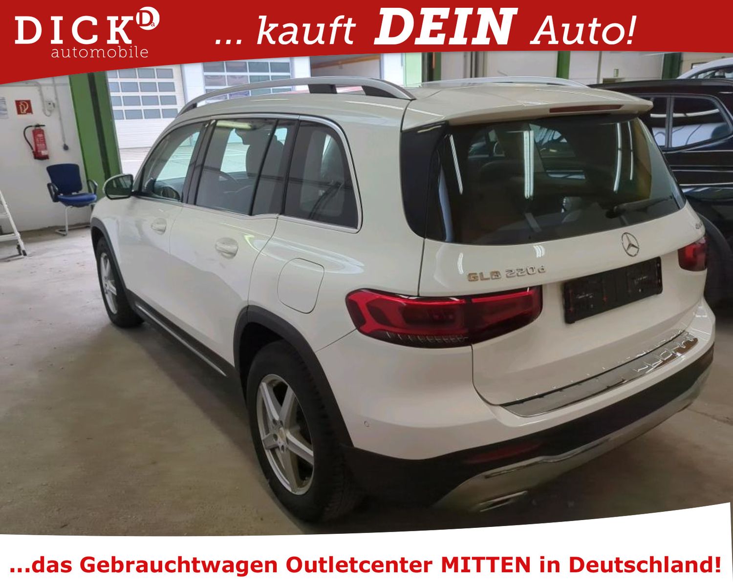 Fahrzeugabbildung Mercedes-Benz GLB 220d 4Mat 8G LED/ACC/NAVI+/VIRTU/SHZ/AHK/8Fa