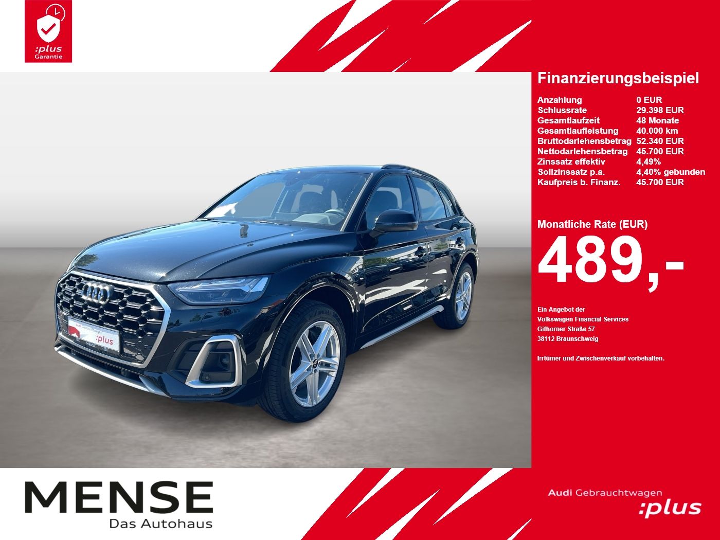 Audi Q5 50 TFSI e quattro S tronic S line Matrix|ACC