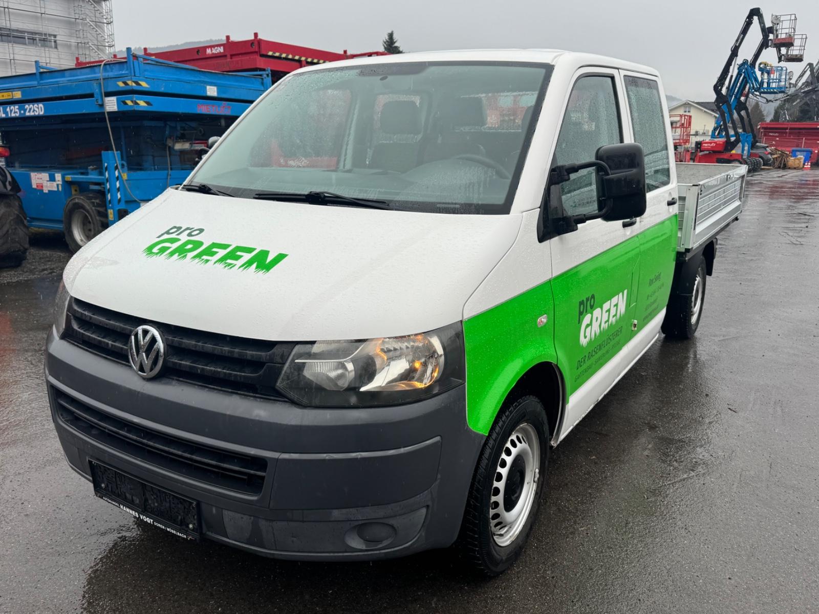 Volkswagen T5 Transporter Pritsche Pritsche Doppelkabine