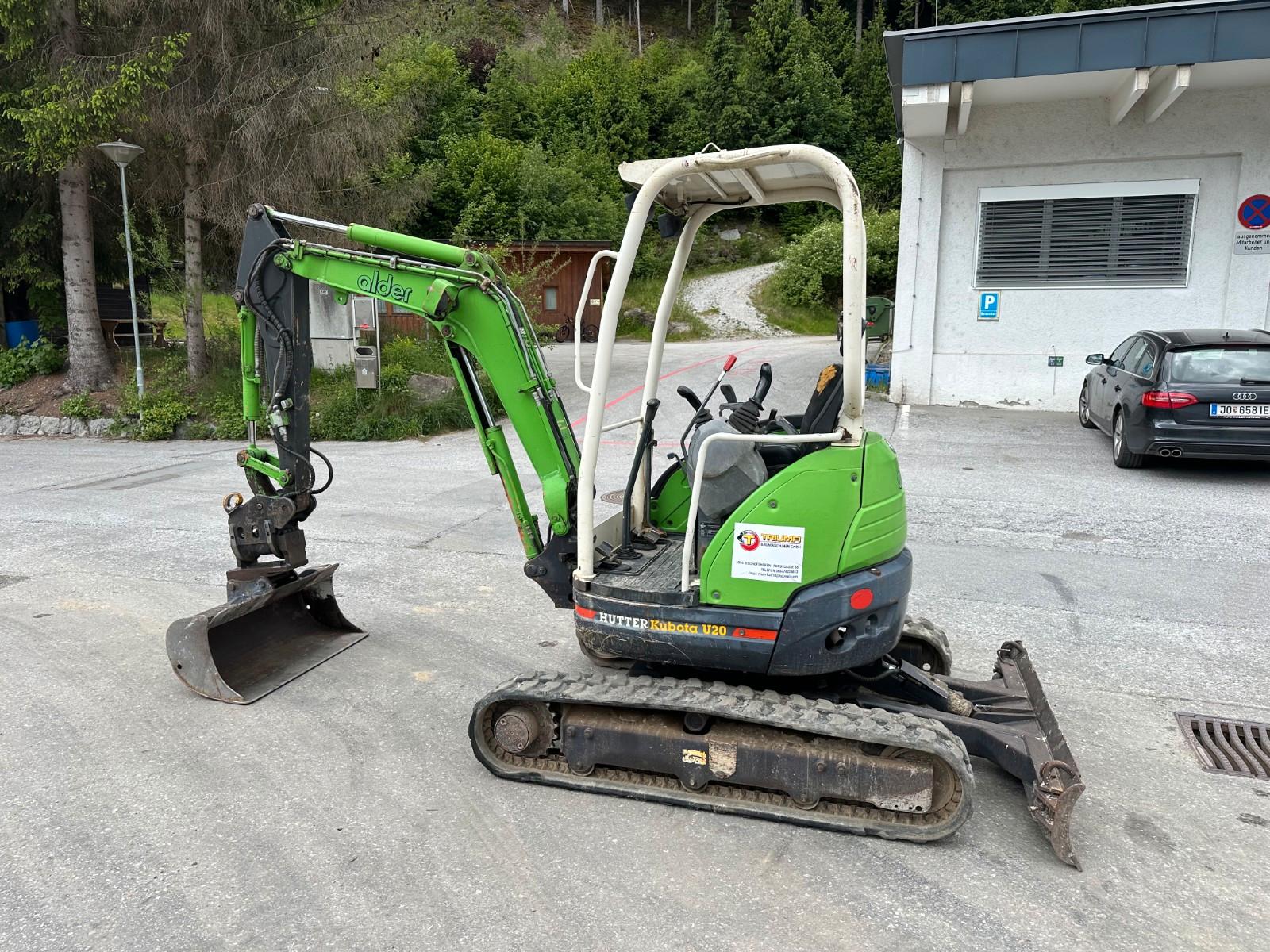 Kubota U20 Powertilt