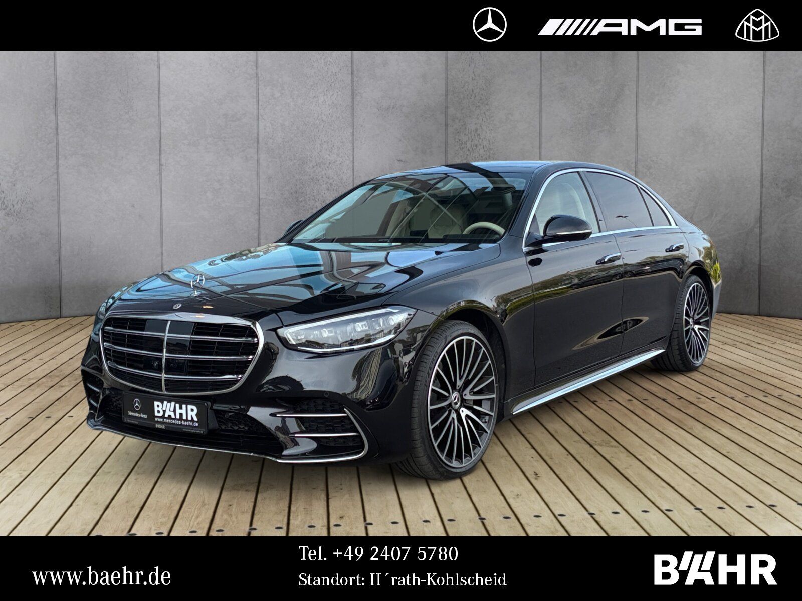 MERCEDES-BENZ S 450 d 4M lang AMG/Chauffeur/Burmester3D/PanoBC