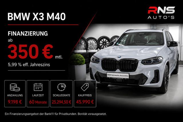 BMW X3 M40 xDrive,Head-Up,Panorama,Laser,H&K,360Kam