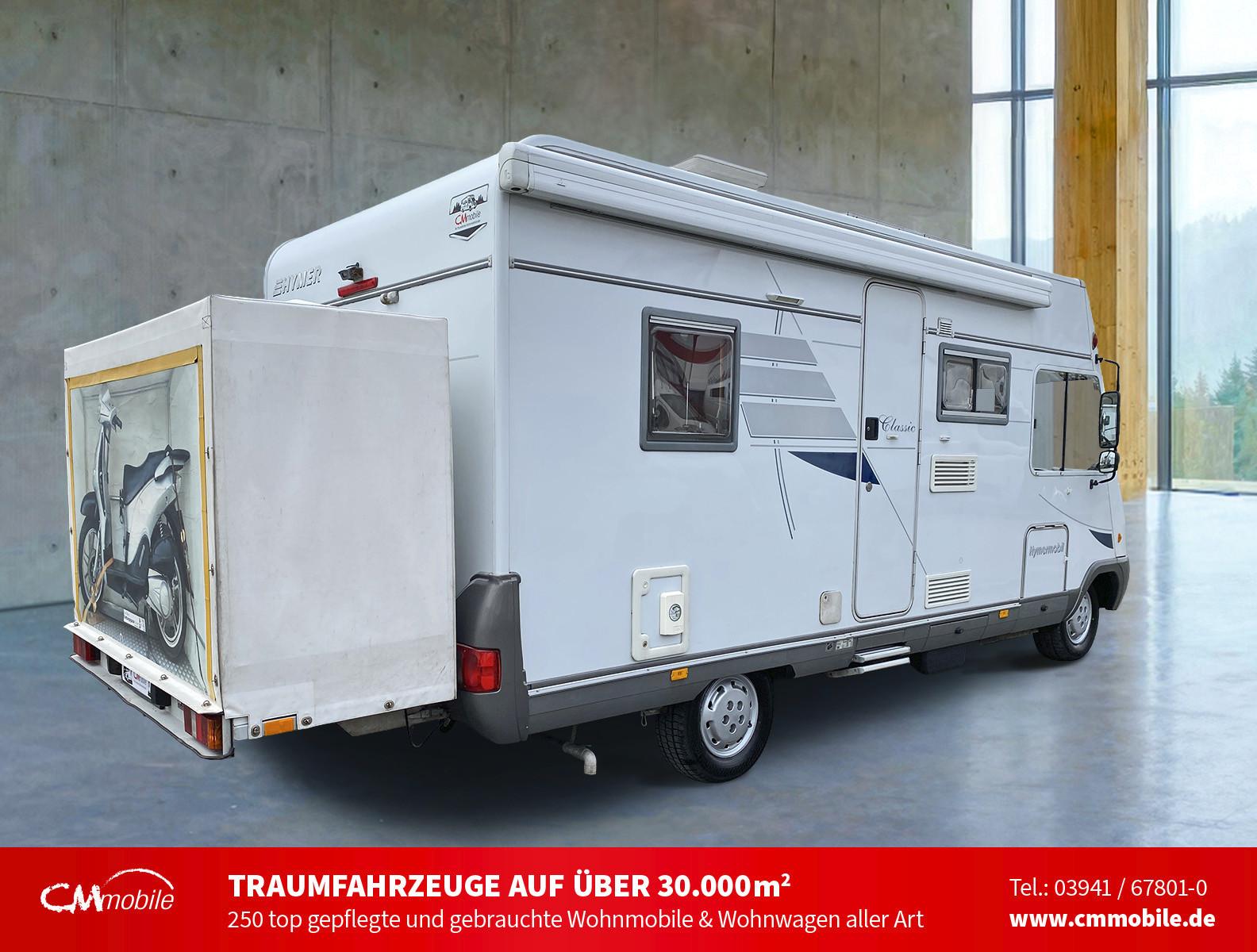 HYMER / ERIBA / HYMERCAR Classic BC 575 - Hub&Festbett -