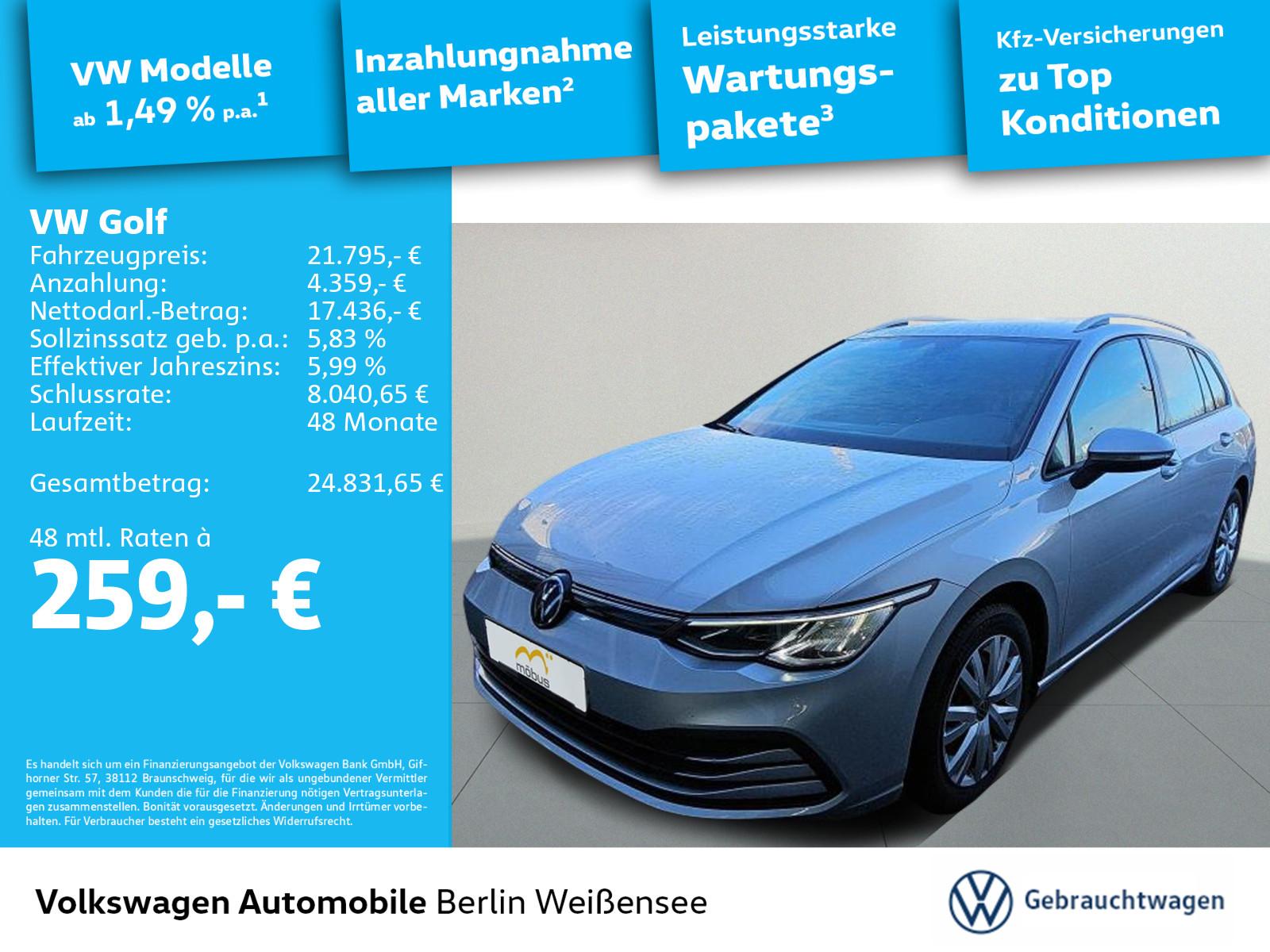 Volkswagen Golf VIII 2.0 TDI Life*DSG*SHZ*PDC*LANE*ACC*
