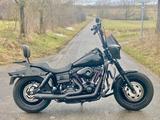 Harley-Davidson Dyna Fat Bob Club Style, Klappenauspuff, black - HARLEY-DAVIDSON DYNA FAT BOB