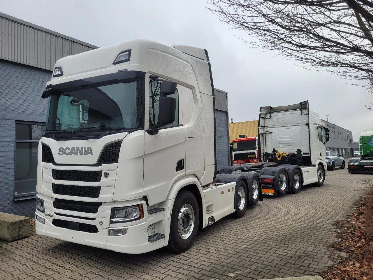 Scania R660 V8 NGS A6X2NB Full air retarder 295wb pto a