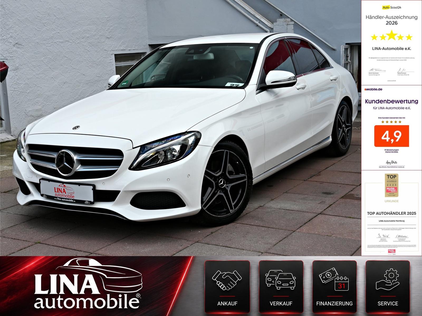 Mercedes-Benz C 250 d 4Matic LUFT*ACC*Kamera*Memory*Navi*LED*