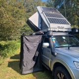 Mitsubishi Weltreisemobil, Camper mit Dachzelt, 4 WD