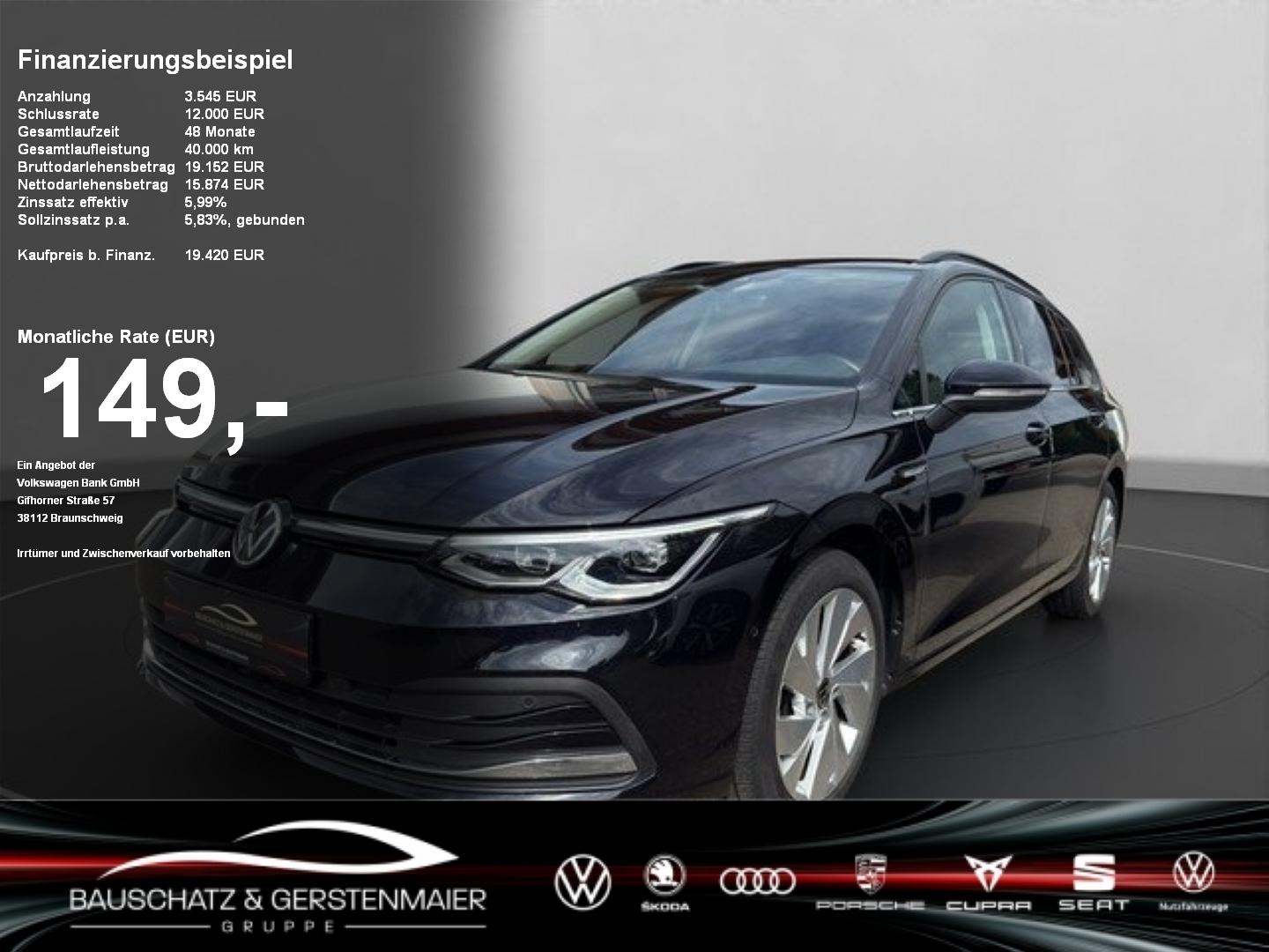 Volkswagen Golf VIII Variant 2.0 TDI DSG Style LED*NAVI*SZH