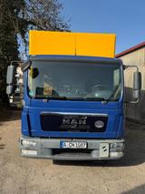 MAN TGL 8.180 mit Tandemanhänger Durchl /KLIMA/ LBW - Tieflader Tandem