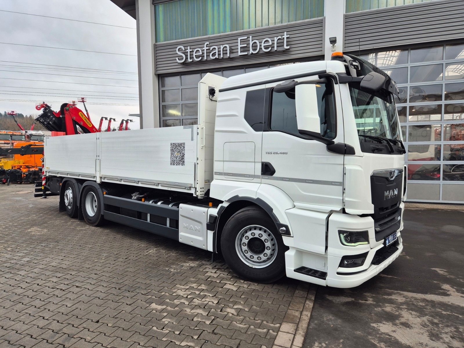 Fahrzeugabbildung MAN TGS 26.470 6x2-4 LL Palfinger PK19.001 SLD5 Funk