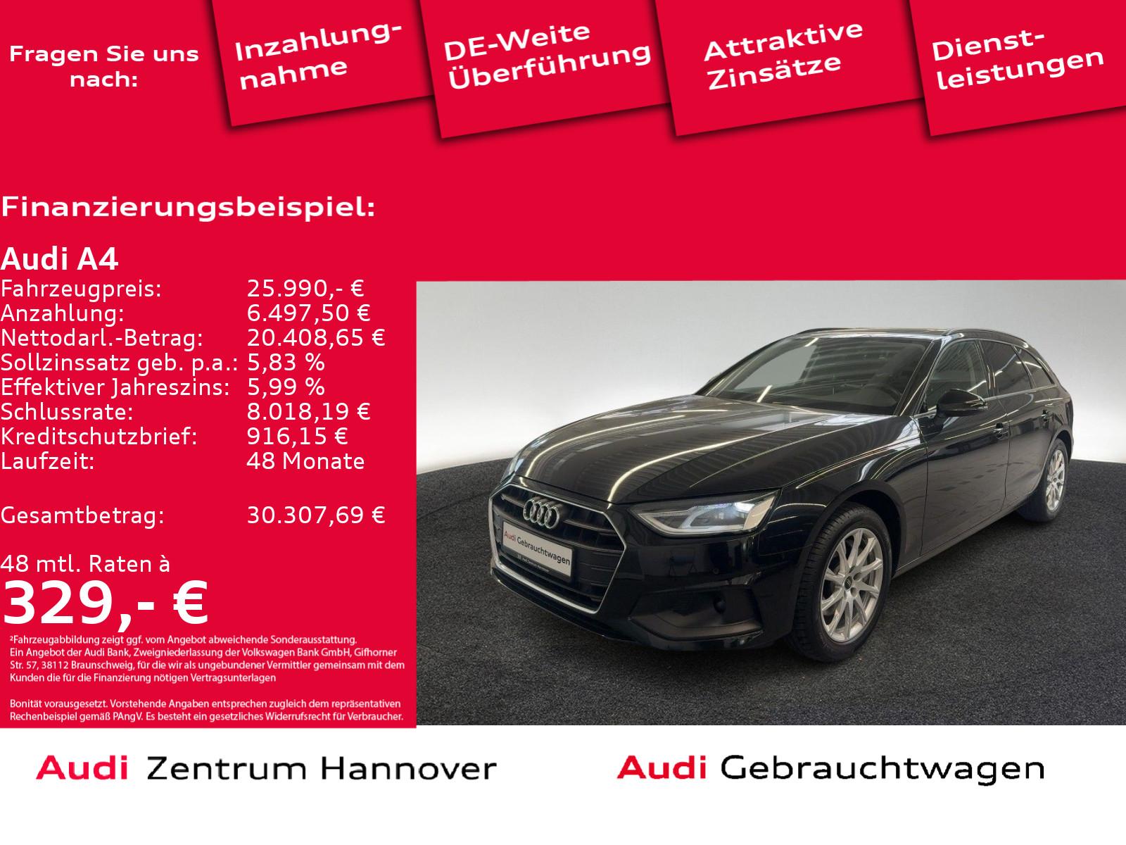 Audi A4 Avant 40 TDI AHK Pano DAB