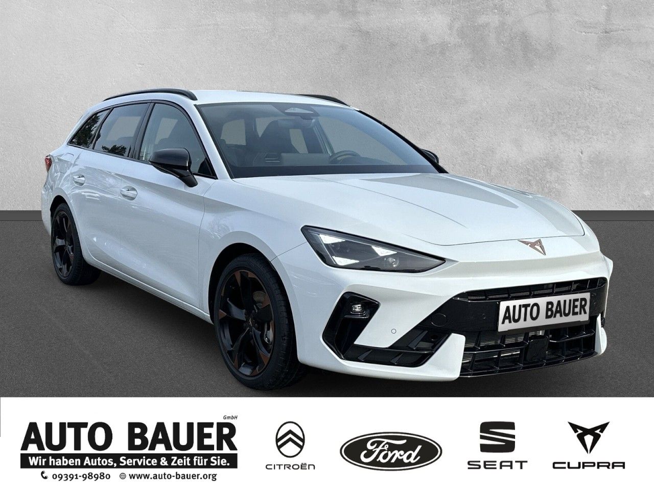Fahrzeugabbildung CUPRA Leon Sportstourer 1.5 TSI 110 kW (150 PS) 6-Gang - mit KI generiert/bearbeitet