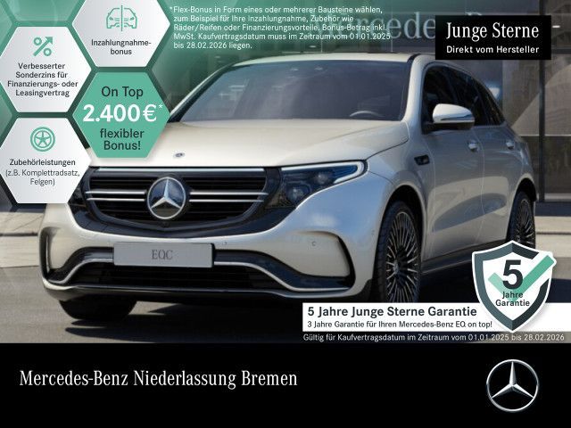 Mercedes-Benz EQC 400 4M/AMG/Distr/SHD/Head-up/360°/AHK/Easy/