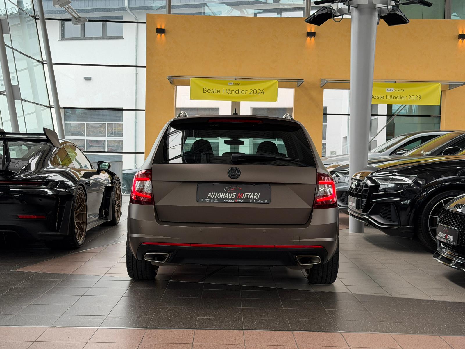 SKODA OCTAVIA COMBI RS 2.0 TSI DSG 230CH - BLACK DESIGN - JANTES BORBET - ENTRETIEN SKODA