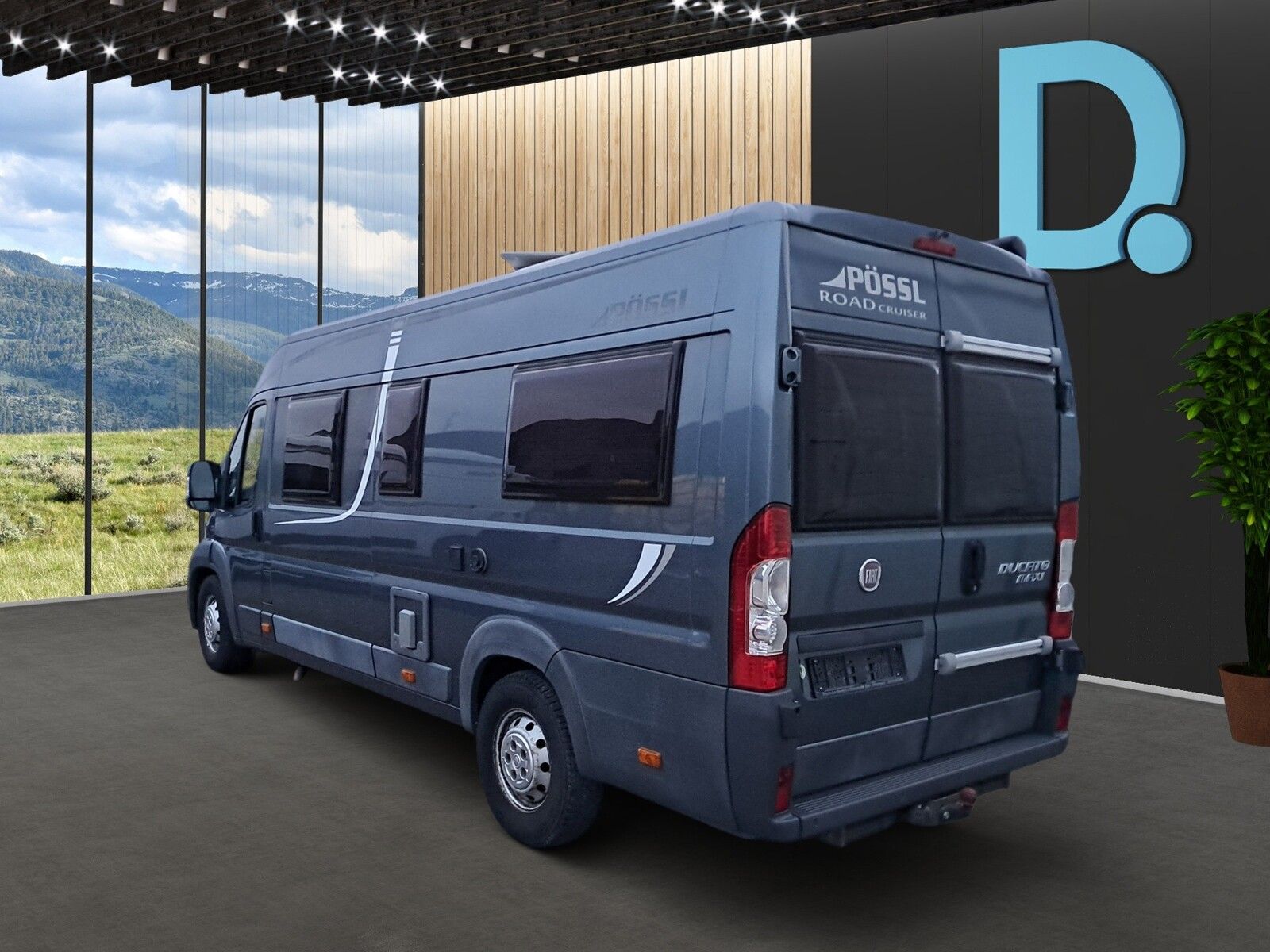 Fahrzeugabbildung Pössl Roadcruiser . SAT,TV,Solar,Markise,AHK