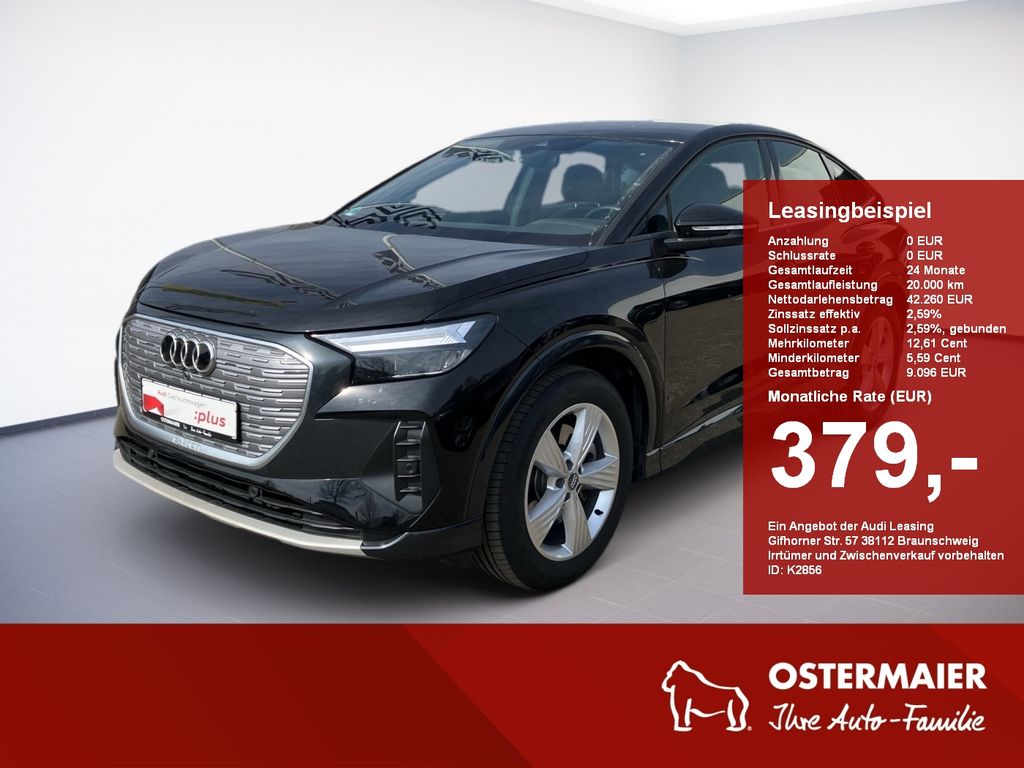 Audi Q4 Sportback e-tron 50 299PS NP.71T 5J-G.NAVI+VC