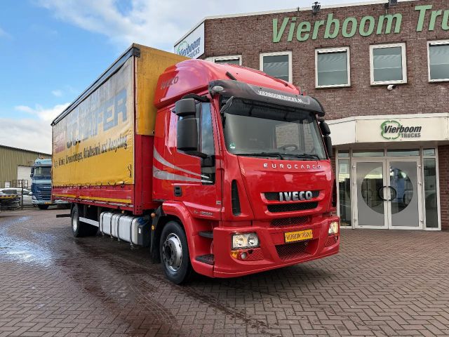 Iveco EuroCargo 120 E25 4X2 BAKWAGEN MET SCHUIFZEILEN 