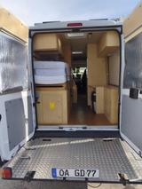 Fiat Ducato Wohnmobil mit Motorradträger 250 kg - Fiat Wohnmobil oder -wagen Ducato Wohnwagen