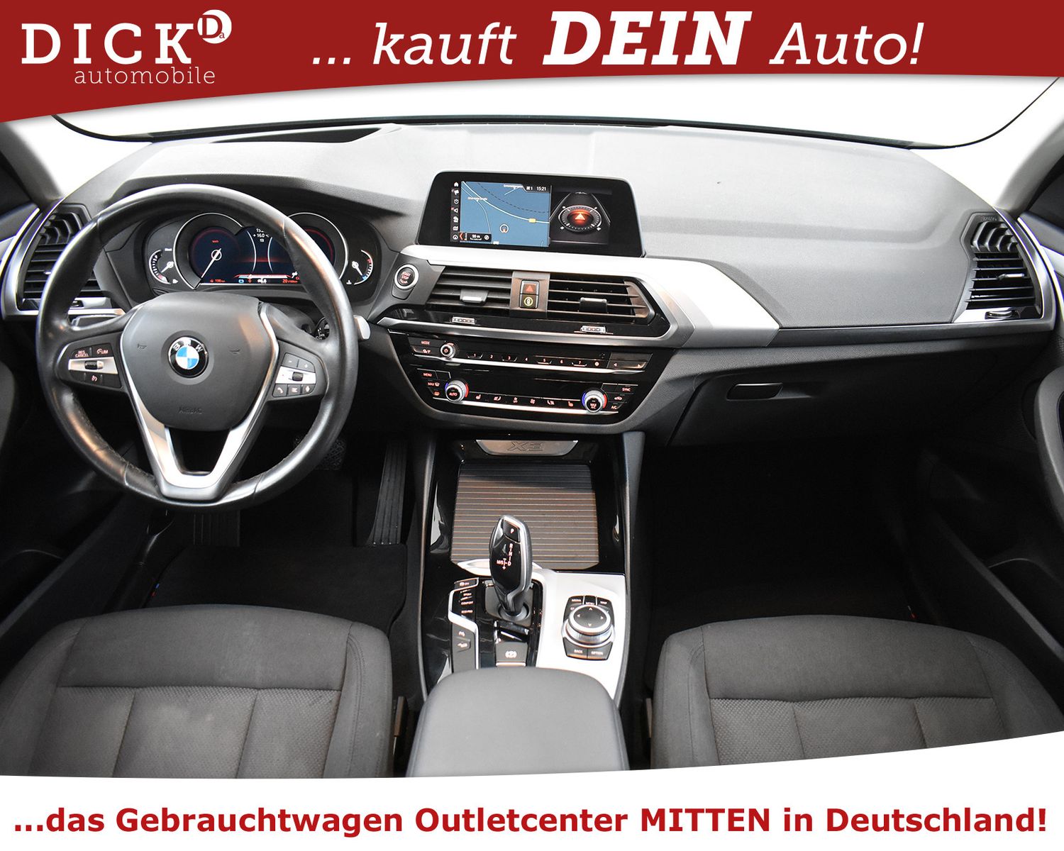 BMW X3 xDr 20d Aut. NAVI+LED+AHK+HEADUP+SITHZ+TEMP+M - Image 8