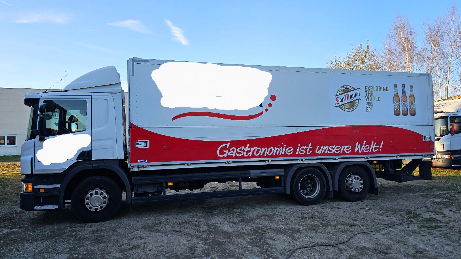 Scania P 320 LBW Lenk-Liftachse 6x2